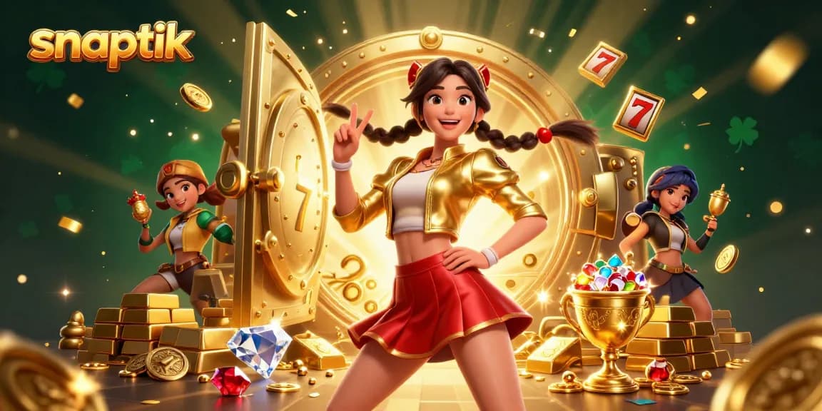 Experience the excitement of snaptik online casino with vibrant jackpot elements and dynamic characters.