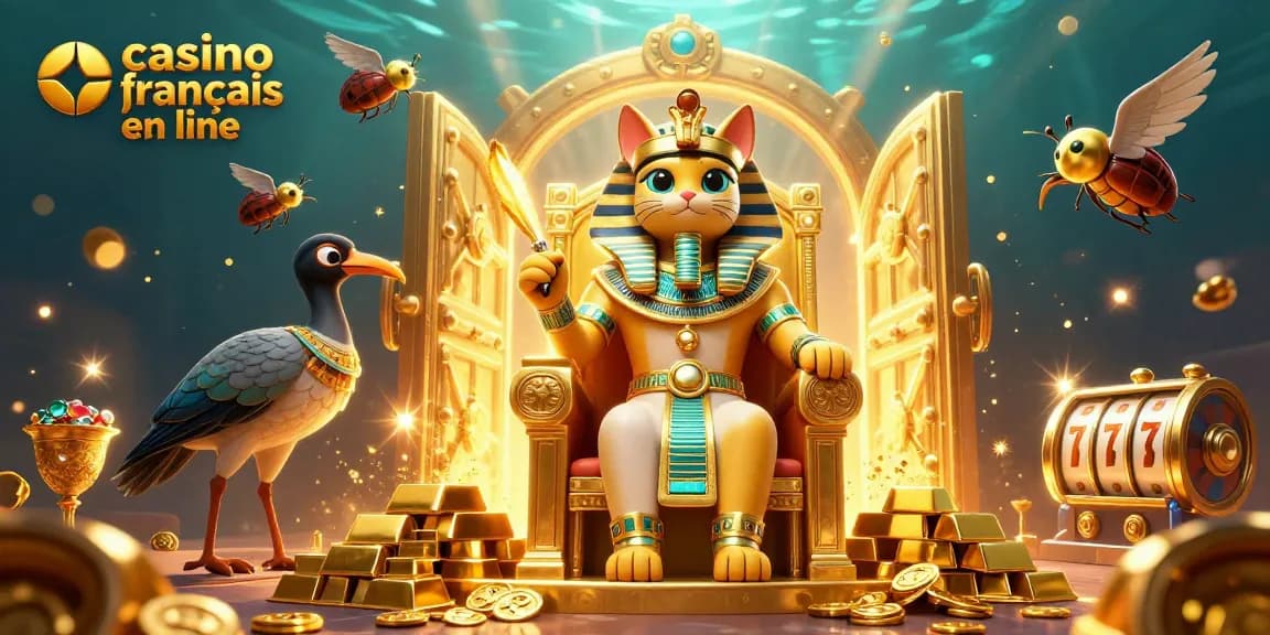 Plongez dans l'univers du casino français en ligne avec des trésors éblouissants et des personnages enchanteurs.