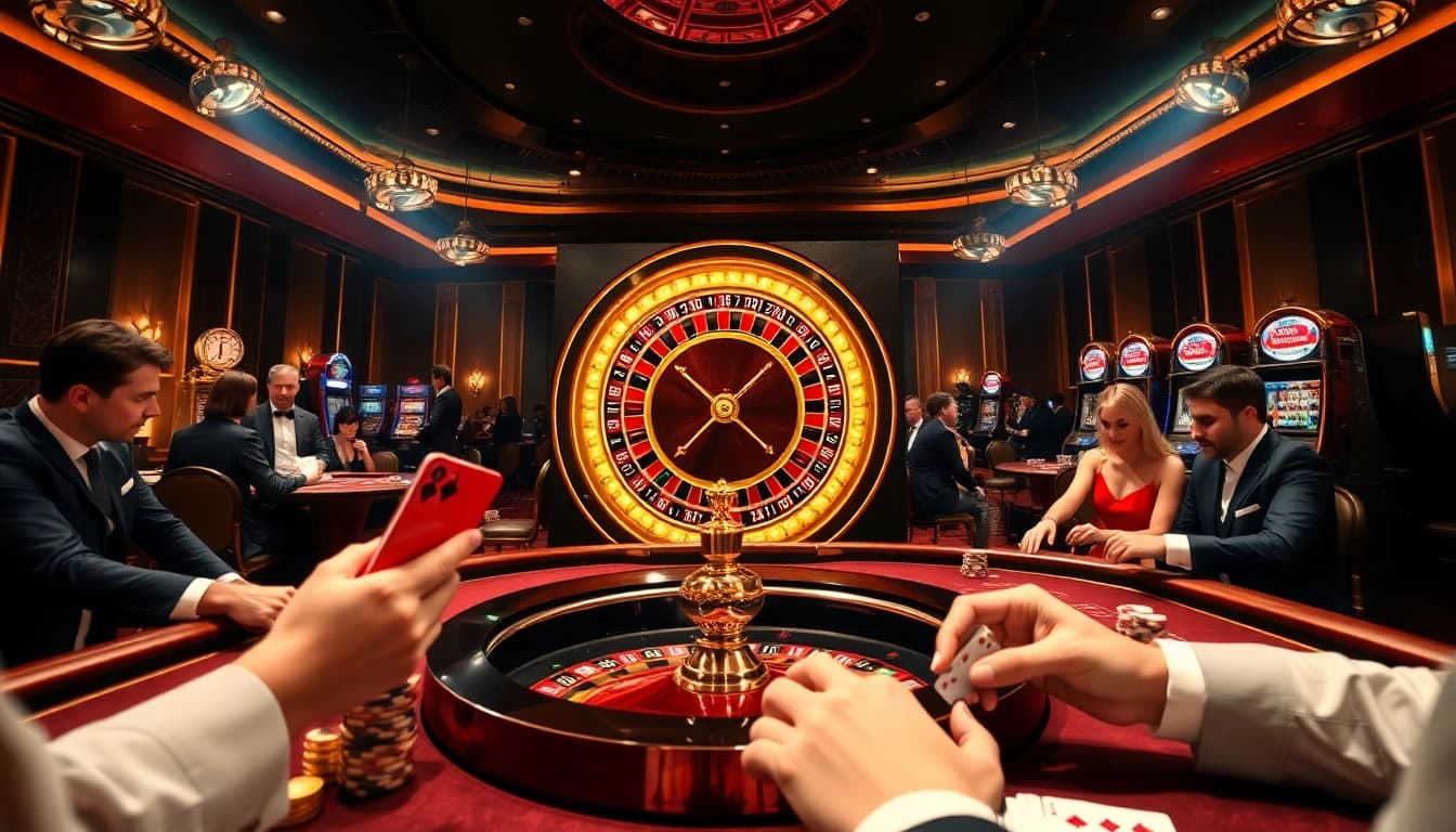 Vivez les sensations fortes avec les meilleurs casino en ligne dans un cadre luxueux rempli de machines à sous.