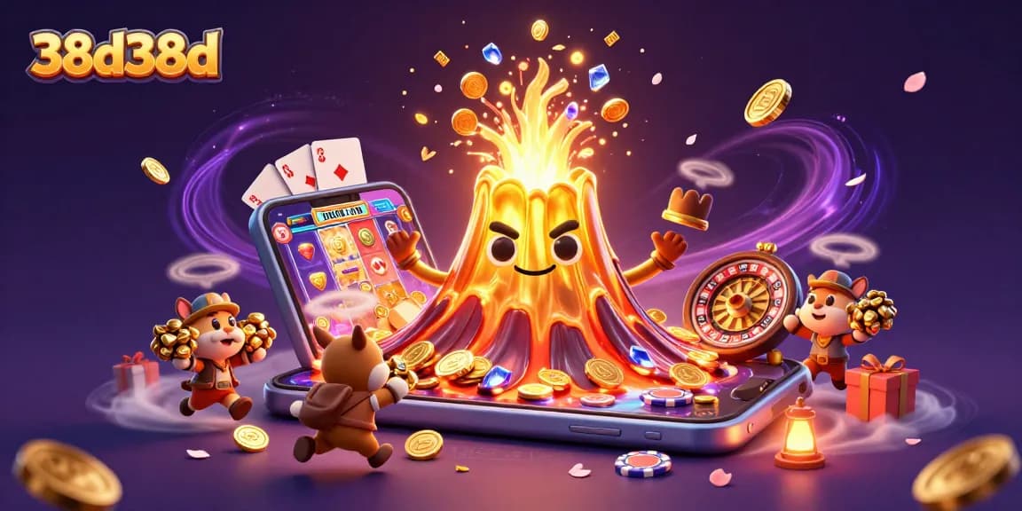 Experience the thrill of winning at 38d38d with captivating slot games and vibrant animation.