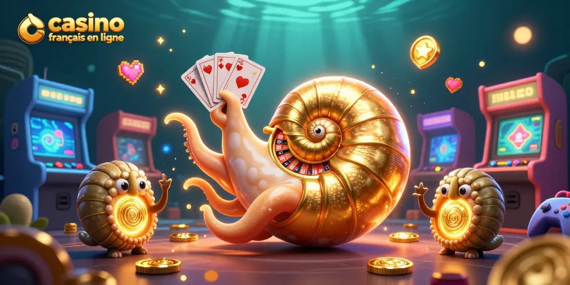 Gagnez gros au casino français en ligne avec ce fascinant nautilus et ses jeux animés.