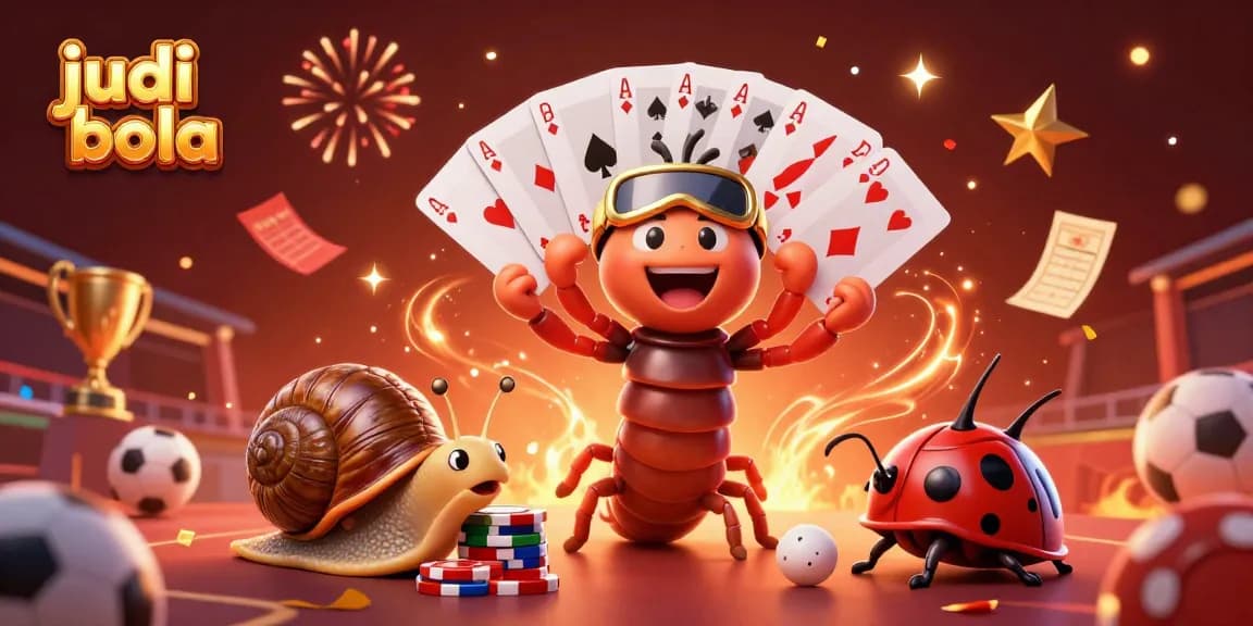 Engage in judi bola excitement with vibrant 3D characters unveiling a thrilling sports betting experience.