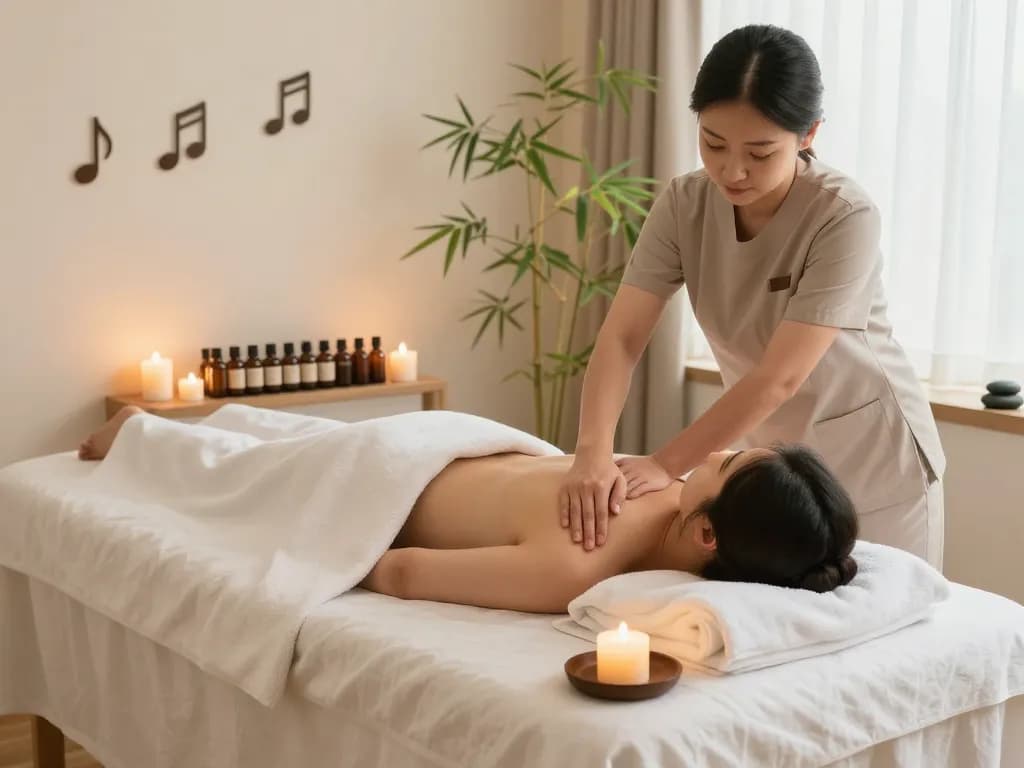 Expert 강남스웨디시 massage therapy in a luxurious spa setting, showcasing relaxation and tranquility.