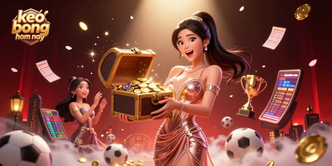 Engage with keo bong da hom nay in an exciting sports betting atmosphere featuring colorful elements.