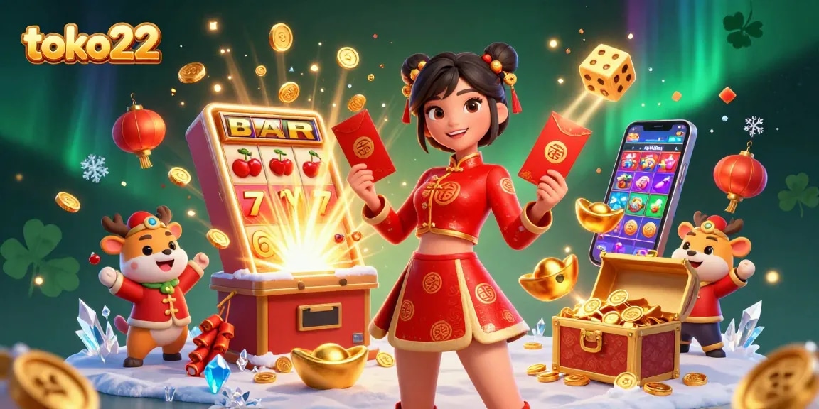 Experience thrilling wins with the toko22 slot machine bursting with festive excitement and jackpots!