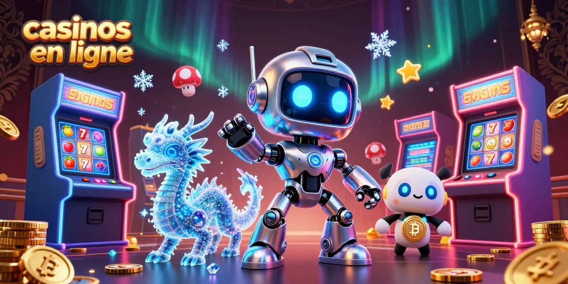 Jouer dans des casinos en ligne avec des machines à sous riches en couleurs et acteurs animés.