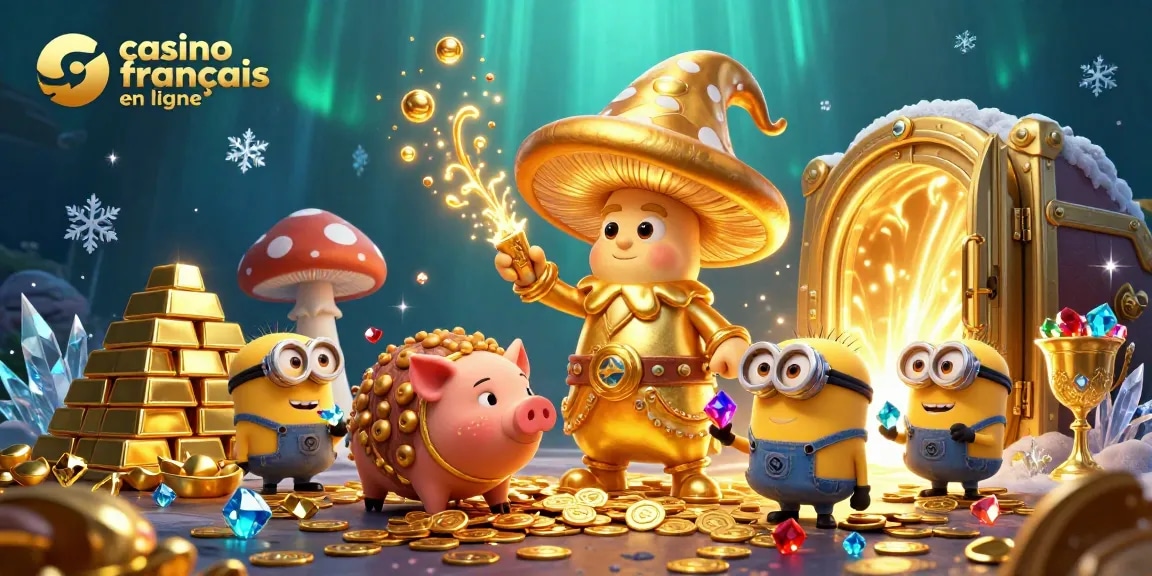 Jouez au casino français en ligne et découvrez un monde de trésors animés.