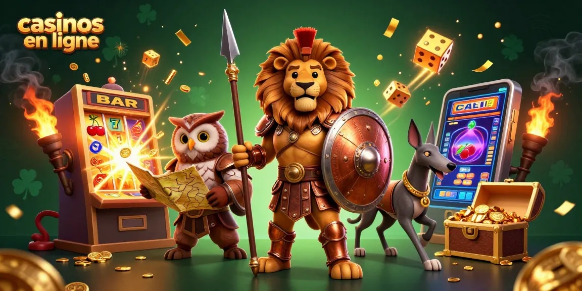 Visitez des casinos en ligne animés avec des personnages 3D dynamiques et un jackpot explosif.