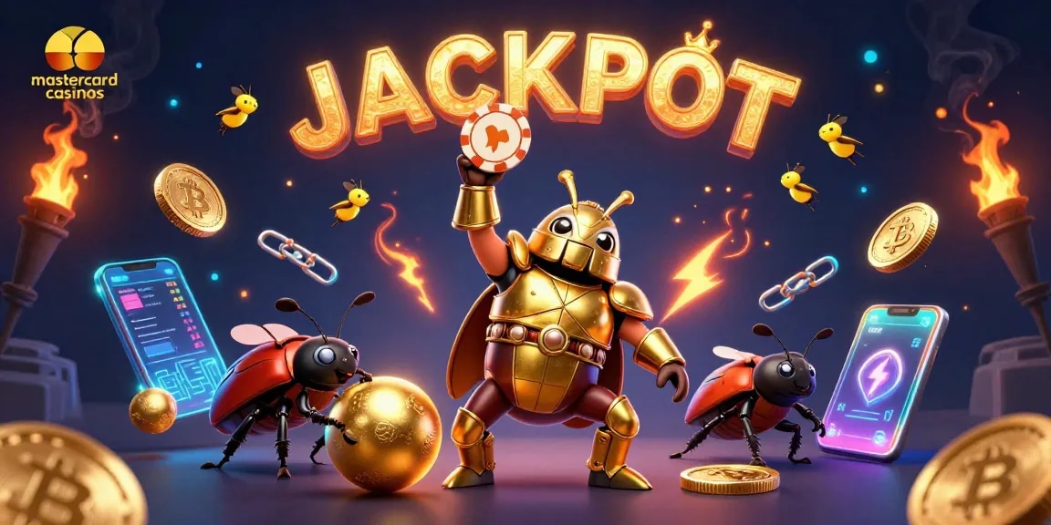 Experience exciting gameplay at mastercard casinos with engaging visuals of poker and vibrant elements.