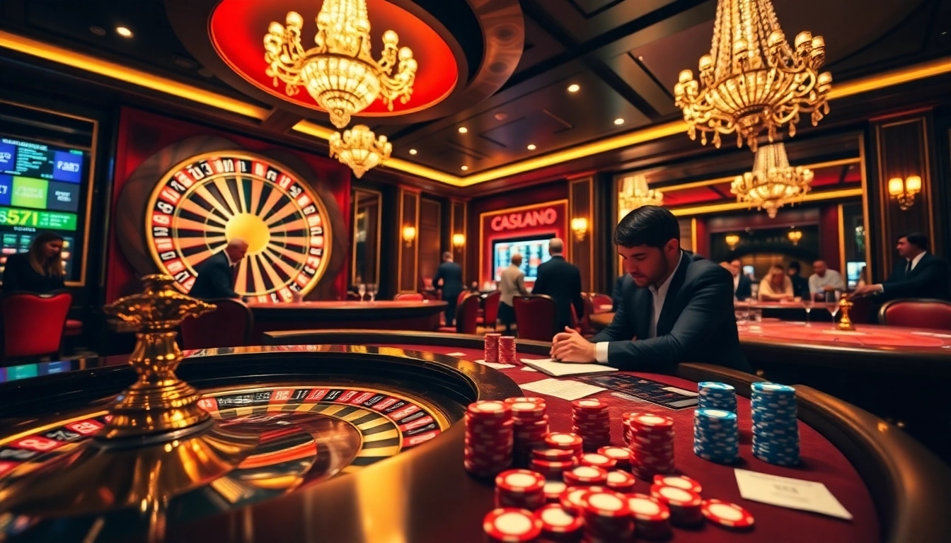 Vivez des jeux palpitants aux meilleurs casinos en ligne avec une action dynamique au poker et à la roulette.