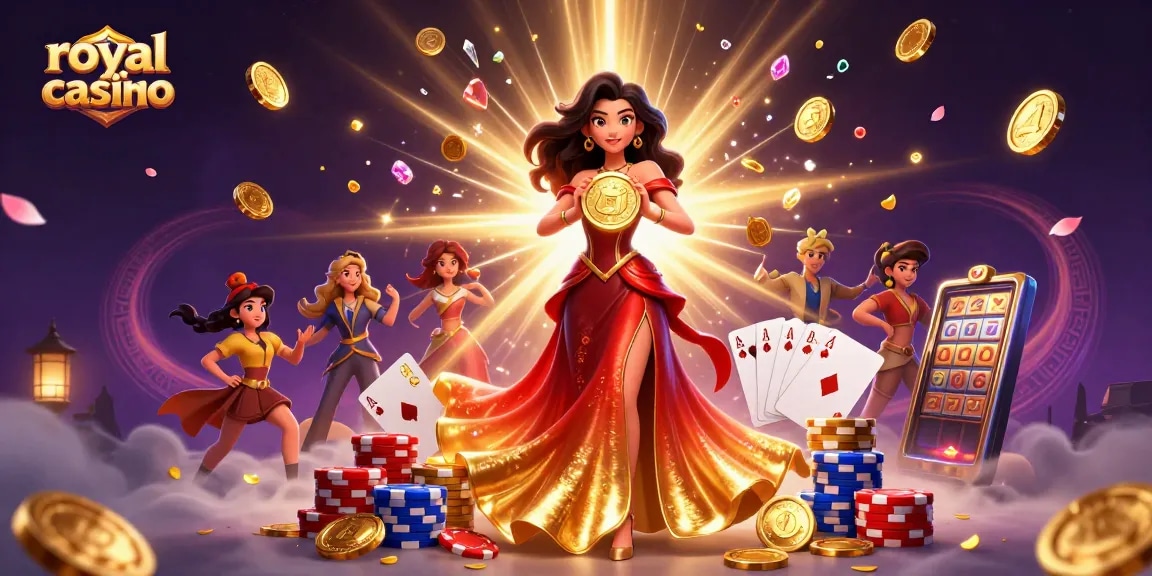 Experience the excitement of royal casino games with stunning visuals and dynamic elements.