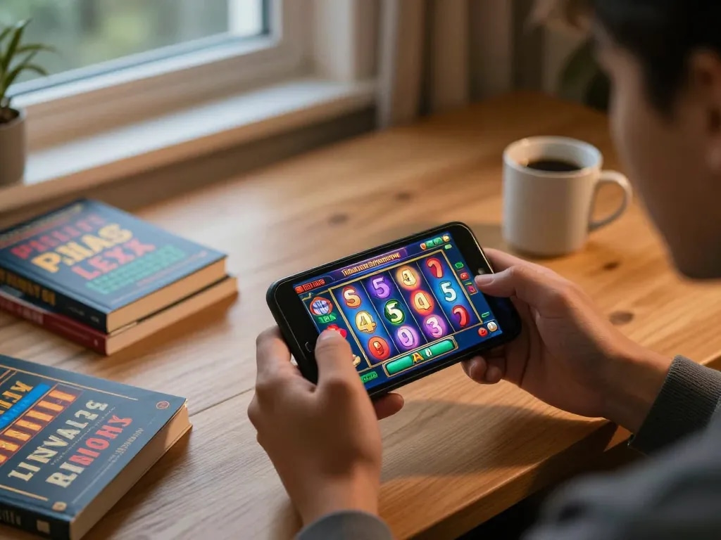 Engaging with vidyasewingmachine mobile casino app showcasing exciting online slots