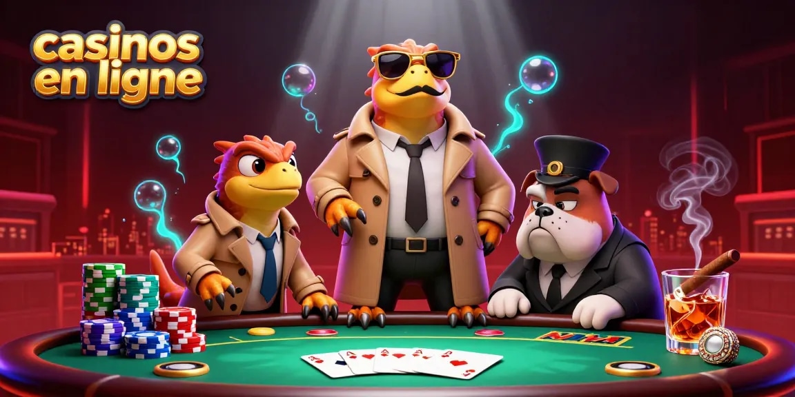 Les raptors déguisés en humain tentent d'entrer dans le salon VIP des casinos en ligne.