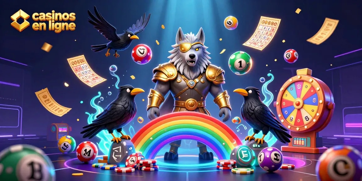 Avec les casinos en ligne, Odin et ses corbeaux émergent des jeux passionnants entourés de couleurs vives.