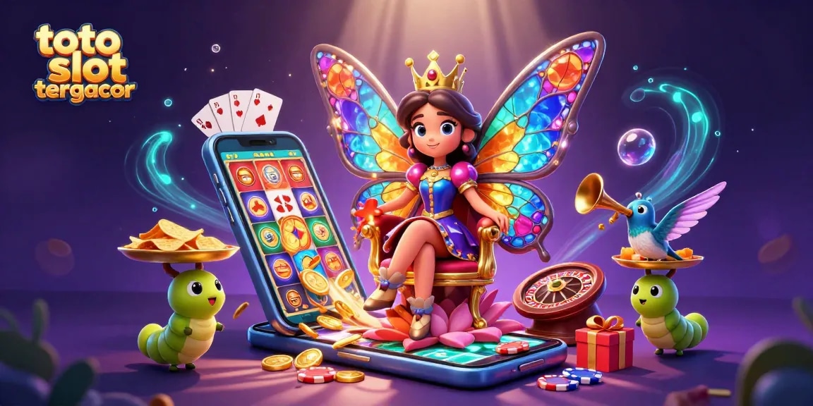 Win jackpots and bonuses while exploring the toto slot tergacor with vibrant, magical 3D characters and gaming elements.