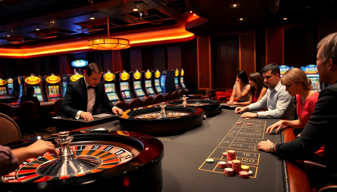 Découvrez l'excitation des meilleurs casinos en ligne avec des tables vibrantes et un gameplay palpitant.