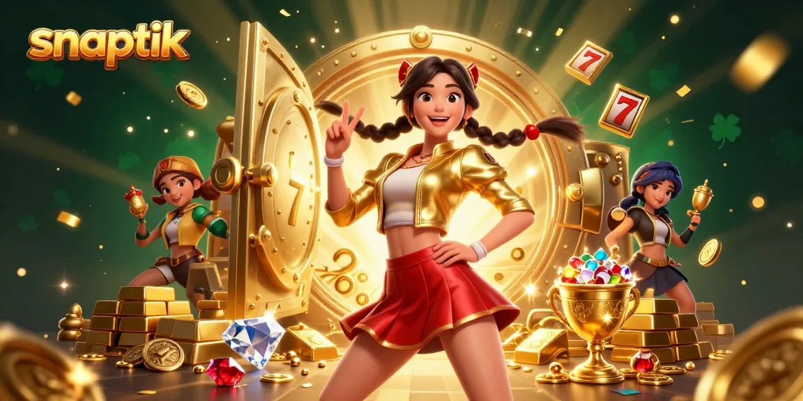 Experience the excitement of snaptik online casino with vibrant jackpot elements and dynamic characters.