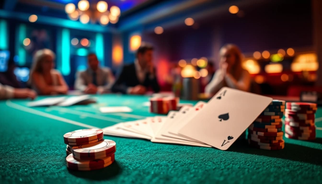 Erleben Sie den Spaß von casino bonus ohne einzahlung neu mit lebhaften Spielkarten und Pokerchips.