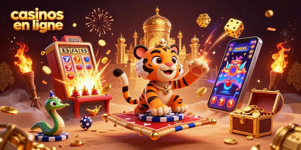 Les casinos en ligne s’animent avec un sultan tigre magique et des jackpots étincelants.