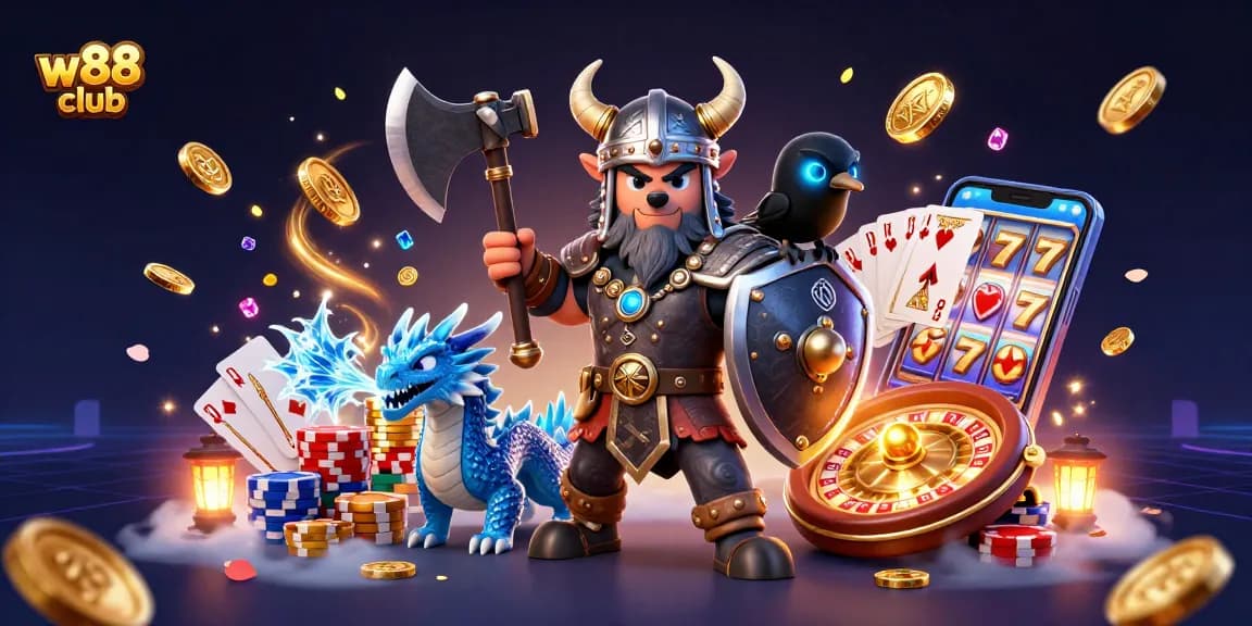 Các tay bài trong W88 club trải nghiệm nhiều trò chơi thú vị với phần thưởng lớn.