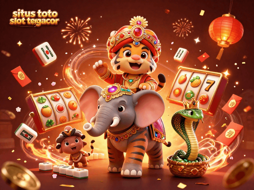 Experience excitement with situs toto slot tergacor as vibrant slot reels and lucky symbols celebrate victory.
