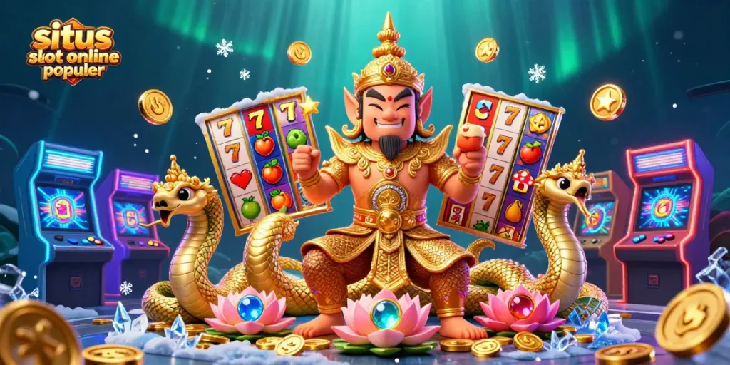 Menangkan permainan di situs slot online populer dengan jackpot dan simbol keberuntungan yang menarik.