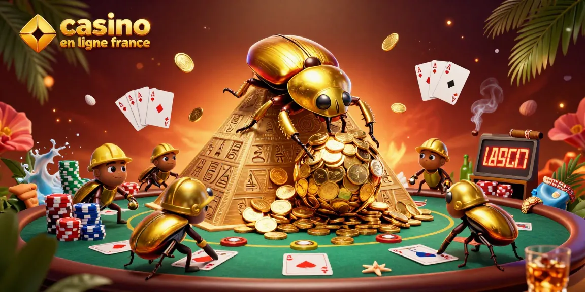 Profitez des jeux au casino en ligne France avec des scènes animées de casino sous une lumière spectaculaire.