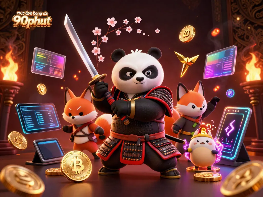 Engage in the action with truc tiep bong da 90phut: a thrilling 3D scene featuring dynamic characters and vibrant elements.