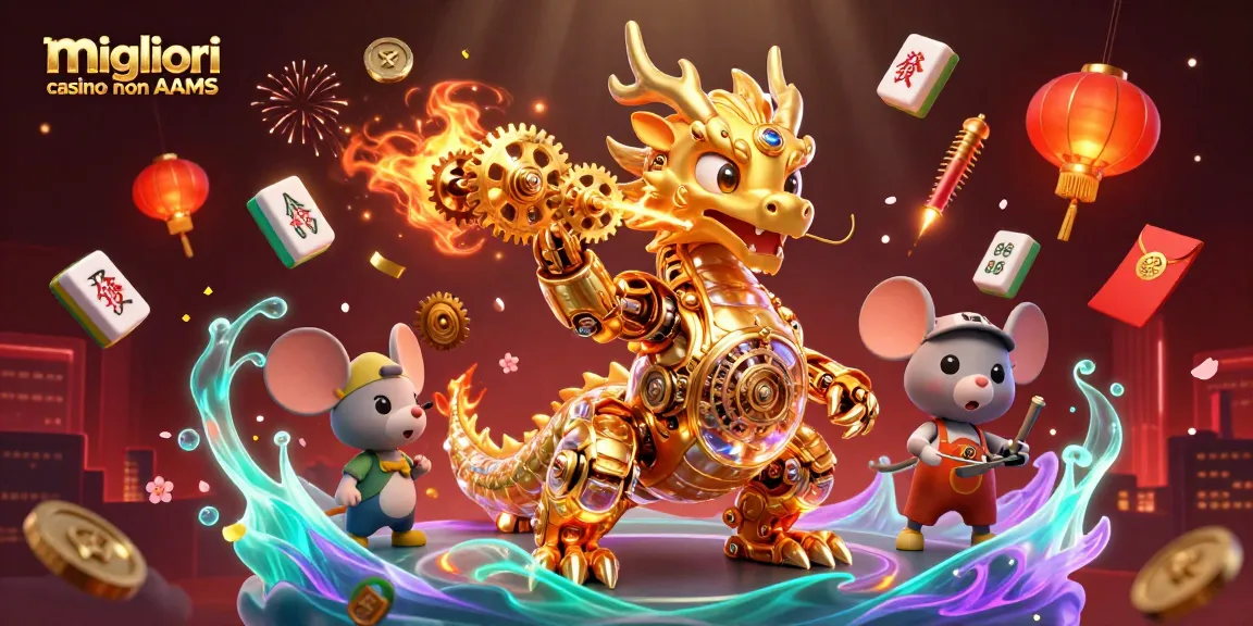 Scopri i migliori casino non AAMS mentre esplori feste e giochi in un'illustrazione 3D affascinante.