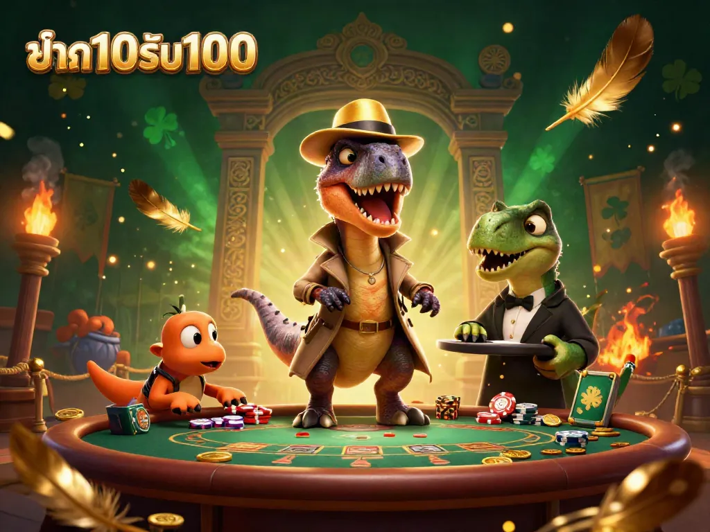 โปรโมชั่น ฝาก10รับ100 ที่เกี่ยวข้องกับการเล่นคาสิโนออนไลน์