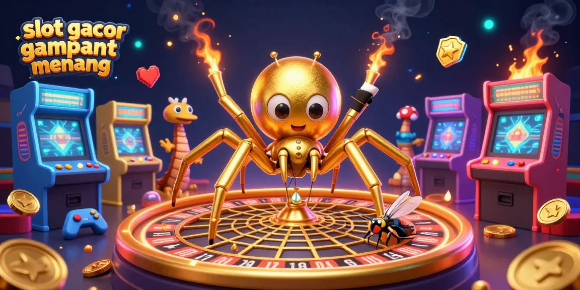 Experience slot gacor gampang menang with a colorful casino adventure featuring engaging characters and vibrant gaming elements.