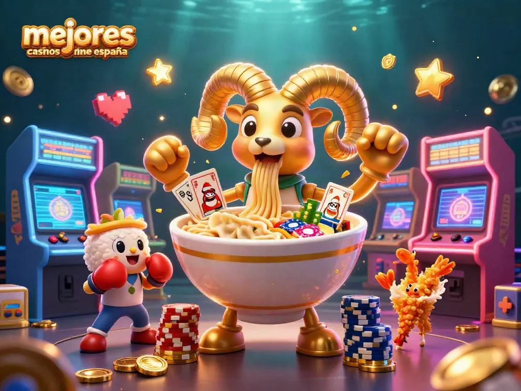 Recorre los mejores casinos online España con un divertido diseño de personajes de casino y juegos interactivas.