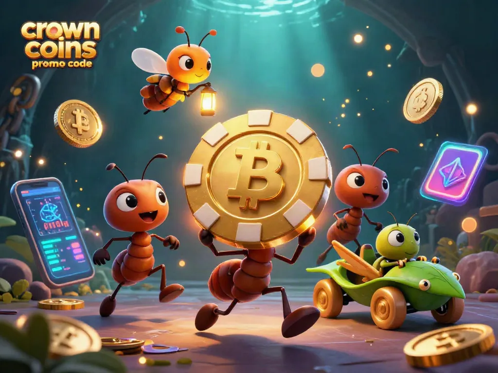 Claim rewards with crown coins casino promo code while ants embark on a heist for bigger wins.