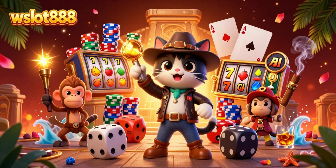 Slot gacor yang menampilkan wslot888 dengan petualangan yang penuh aksi di dunia kasino.