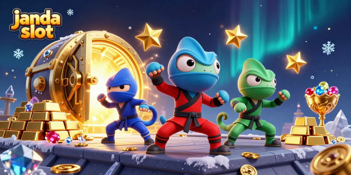 Menangkan hadiah besar di janda slot dengan ninja chameleon beraksi di situs kasino online.