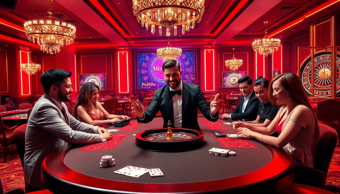 Experience live dealer action with high excitement at https://sky88sa.com/ featuring vibrant casino settings and dynamic gameplay.