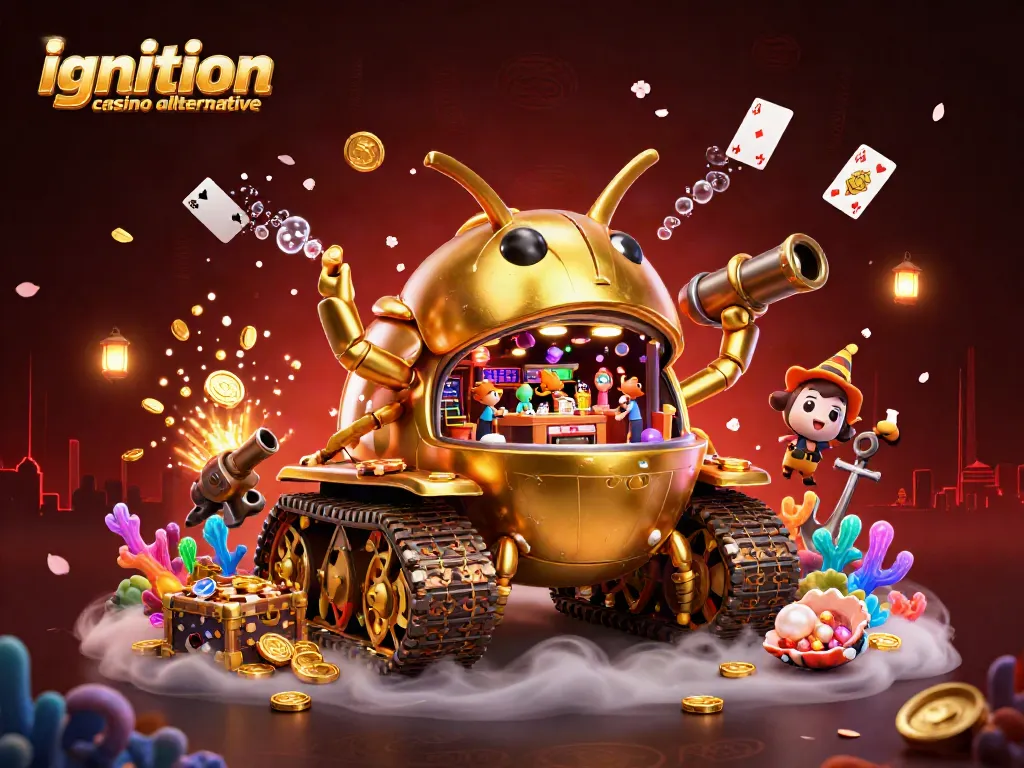 Spin and win at ignition casino alternative in a vibrant and dynamic 3D casino world.
