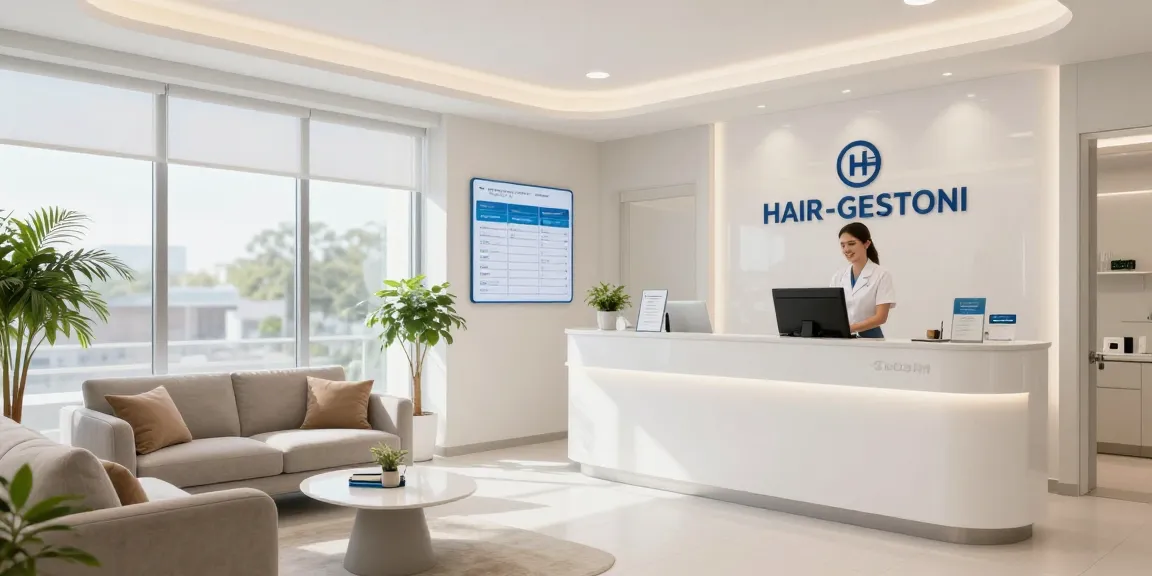 Hair transplant Turkey services in a modern health clinic, showcasing patient care with professional healthcare providers.