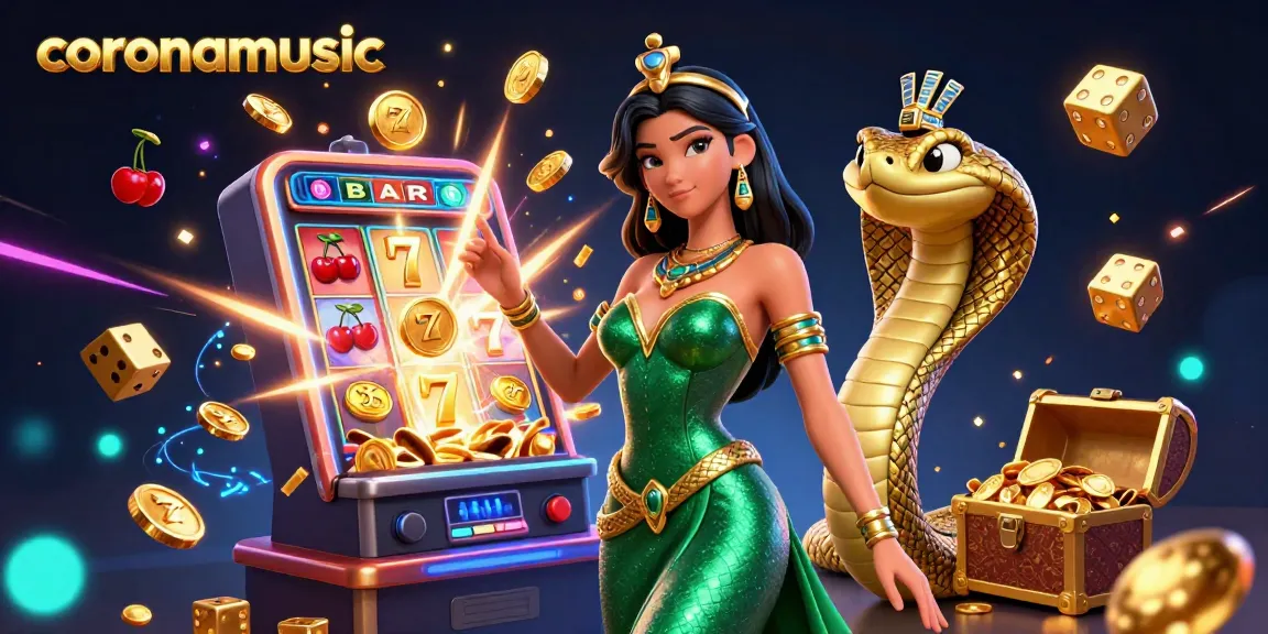 Spin the reels at coronamusic for a dazzling jackpot experience filled with thrilling game elements and golden treasures.