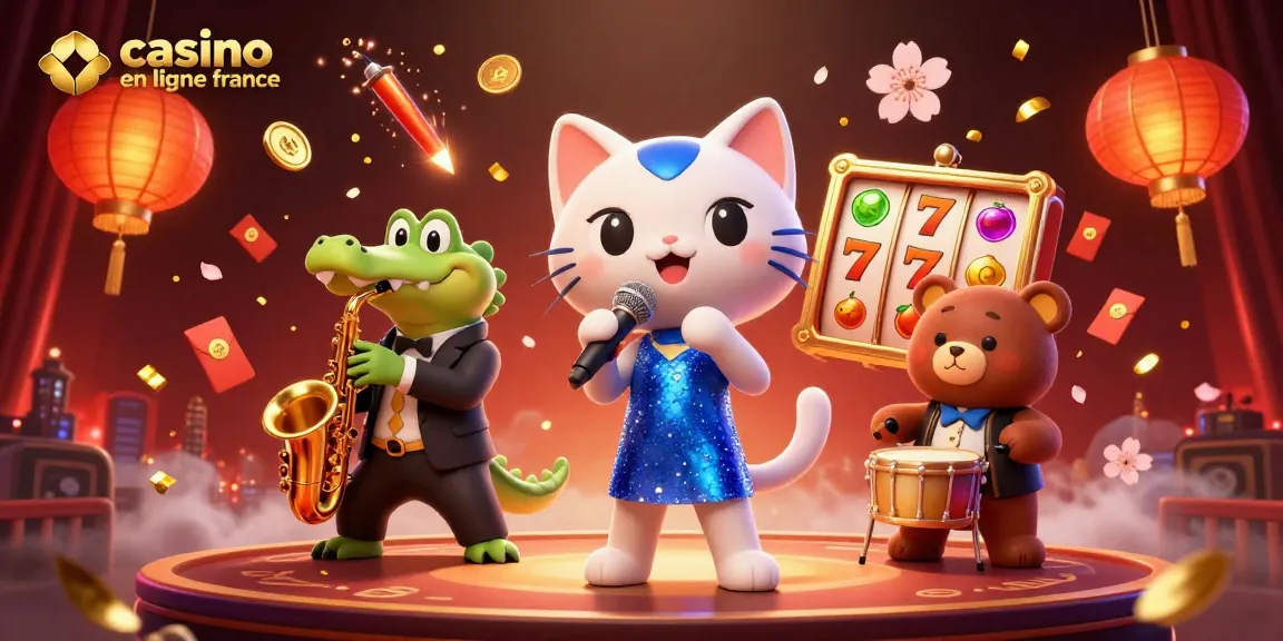 Profitez de l'expérience immersive chez casino en ligne france avec une scène dynamique de divertissement.