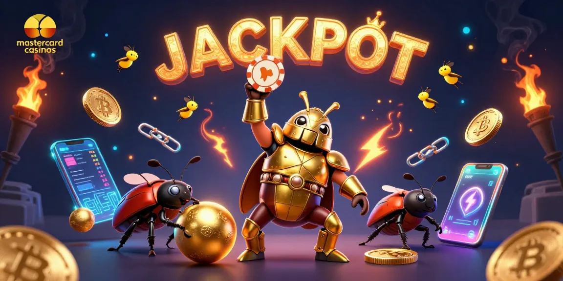 Experience exciting gameplay at mastercard casinos with engaging visuals of poker and vibrant elements.