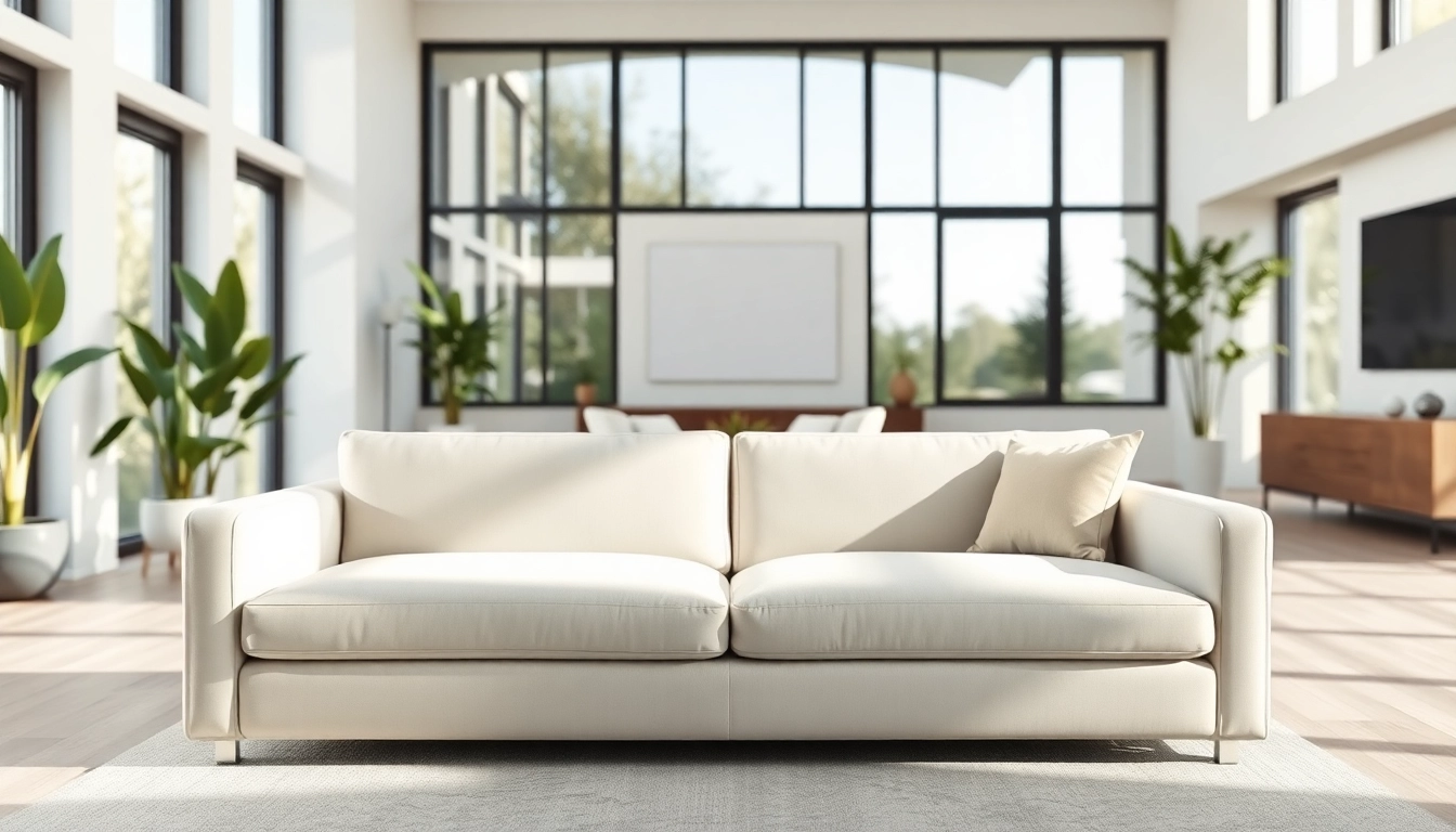 Experience Seamless Living in a modern, minimalistic setting with natural light and elegant furnishings.