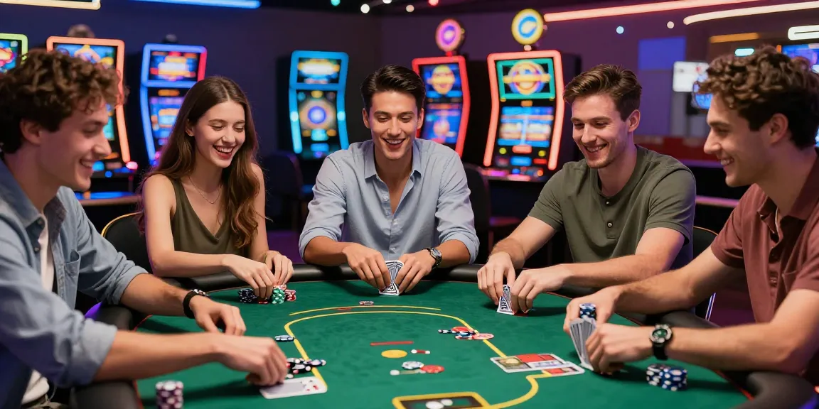 Pengalaman bermain diana4d dengan teman di meja poker yang meriah.