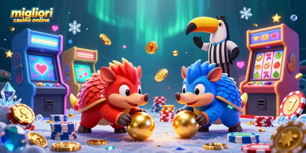 Scopri i migliori casino online mentre i pangolini affrontano emozionanti sfide nel gioco d'azzardo.