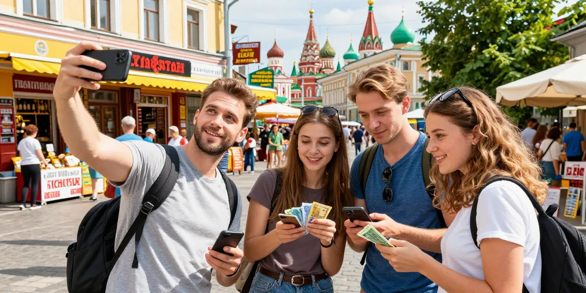 Pembayaran digital untuk wisatawan di Rusia dengan https://payinrussia.com/ saat menjelajahi kota.