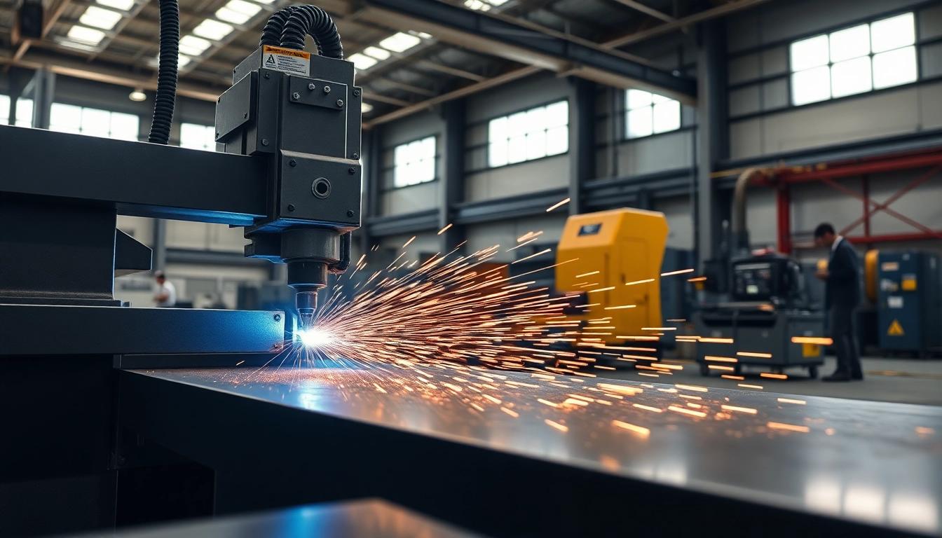 Explore fab u tech's advanced steel processing with skilled artisans and cutting-edge machinery.