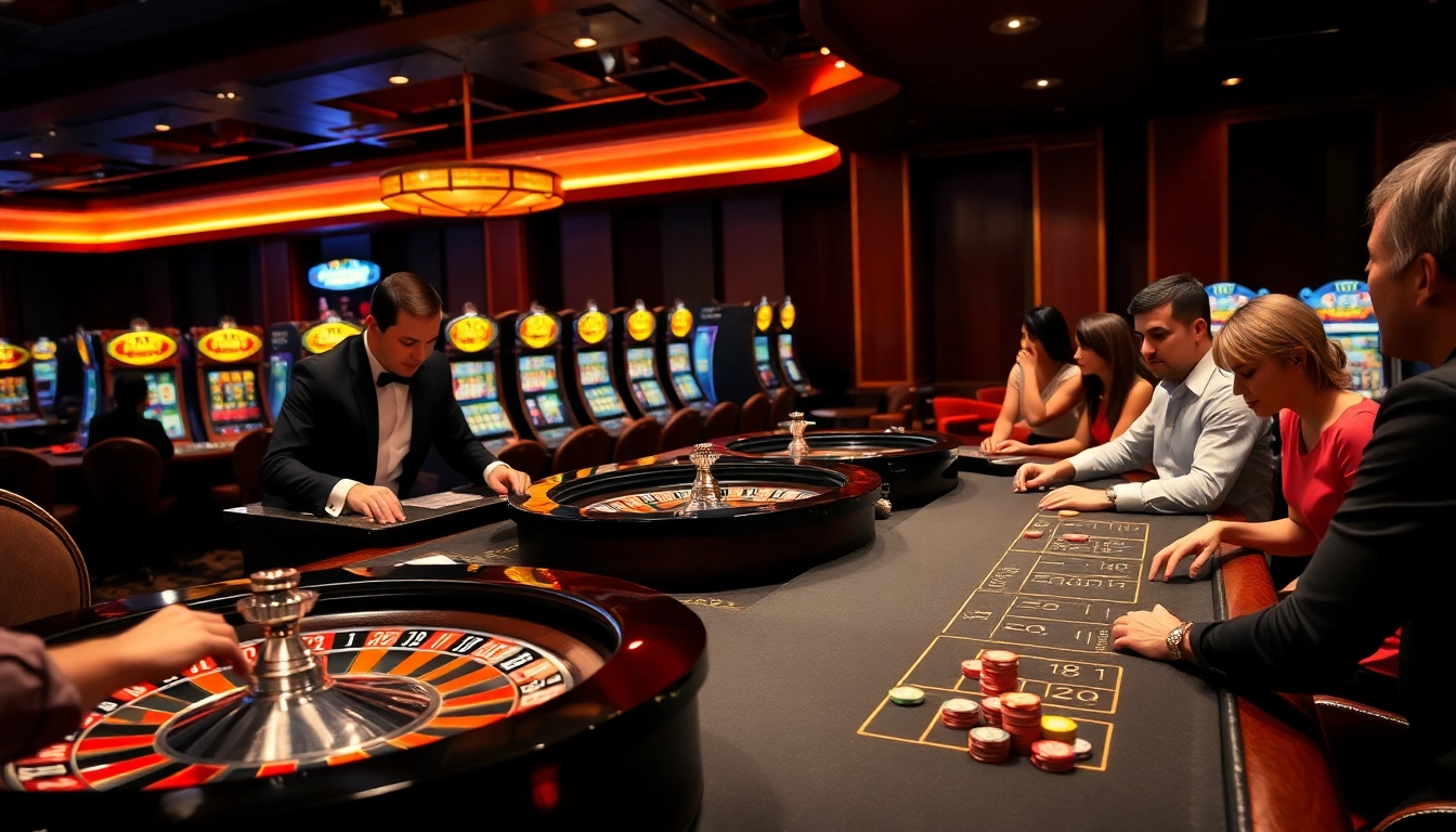 Découvrez l'excitation des meilleurs casinos en ligne avec des tables vibrantes et un gameplay palpitant.