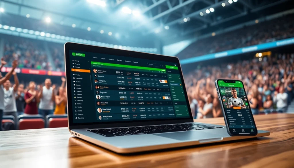 Engage with the best sportsbooks Brazil, showcasing dynamic betting options and a vibrant sports atmosphere.