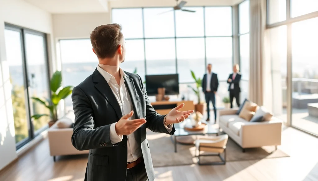 Explore Real Estate opportunities with an engaging home showing by a professional agent.