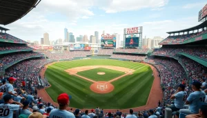 mlb중계 생중계를 즐기는 열정적인 야구 팬들 모습